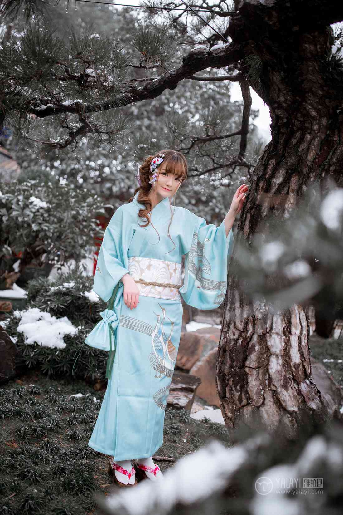 图片[51]-[YALAYI雅拉伊] 2019.02.22 No.192 赏雪 团团 在线浏览 – 速更版-美库