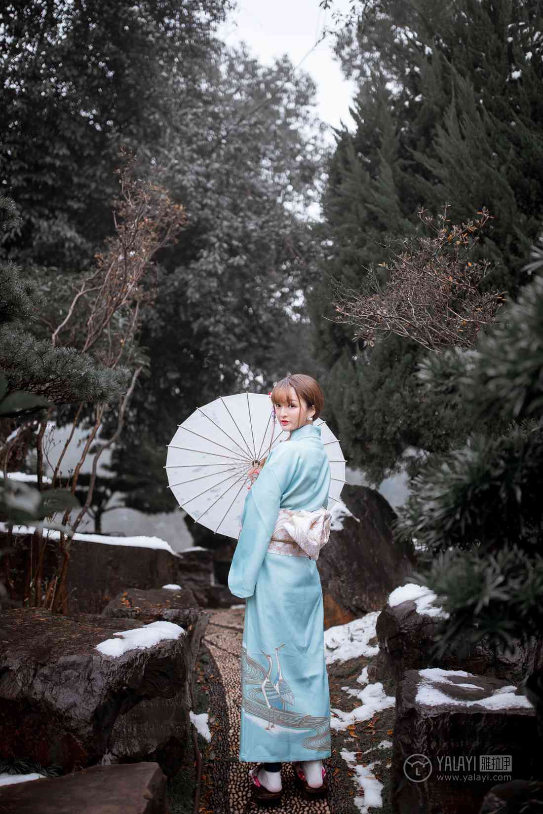 [YALAYI雅拉伊] 2019.02.22 No.192 赏雪 团团 在线浏览 - 雅色汇