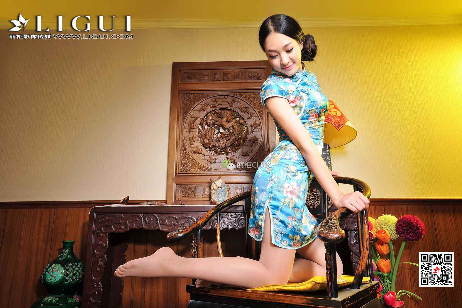 图片[20]-[Ligui丽柜] 2018.08.07 网络丽人 Model Amily 在线浏览 – 速更版-美库