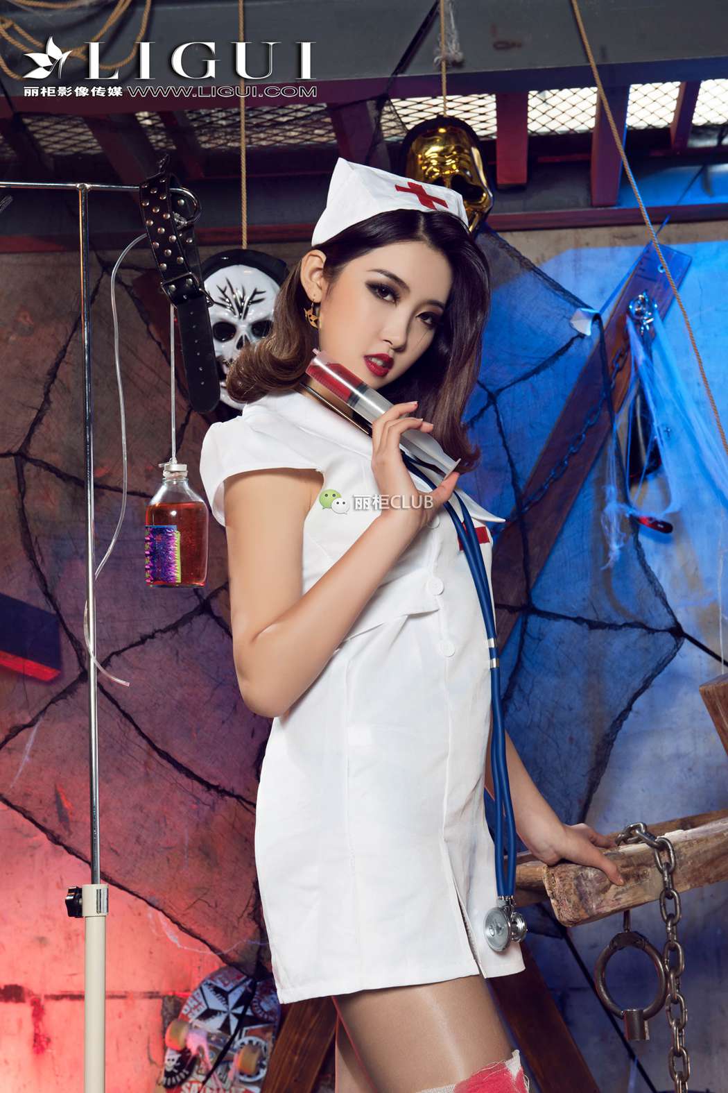 图片[11]-[Ligui丽柜] 2018.08.10 网络丽人 Model 筱筱 在线浏览 – 速更版-美库