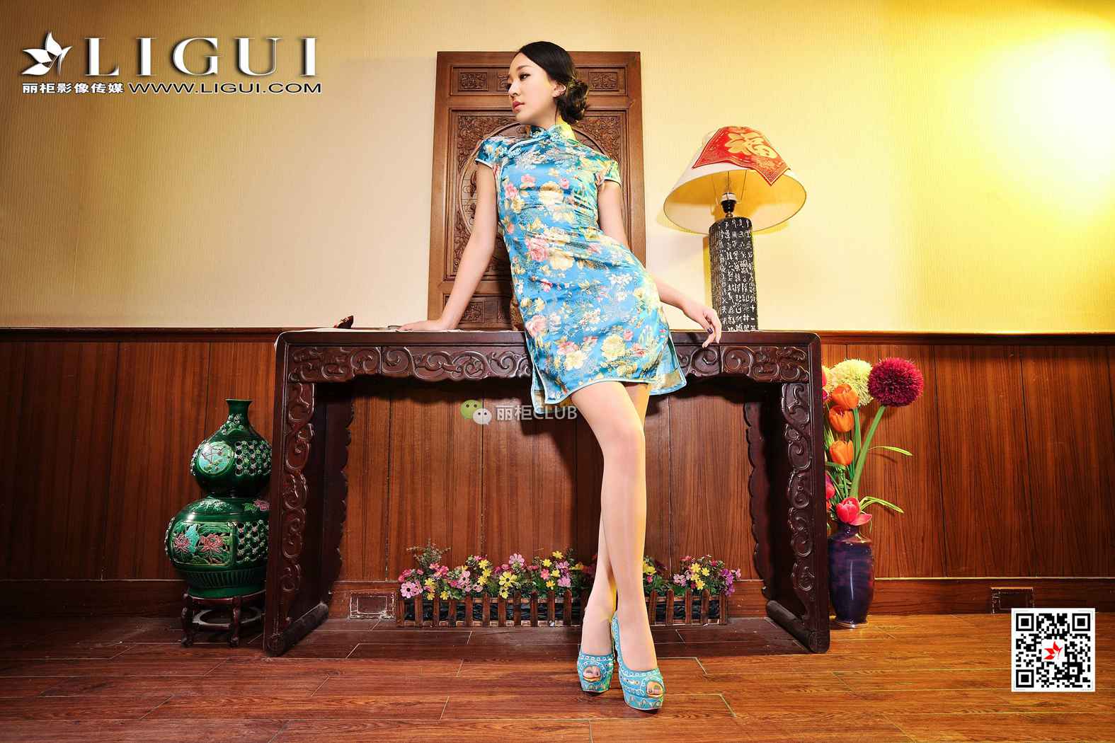 图片[6]-[Ligui丽柜] 2018.08.07 网络丽人 Model Amily 在线浏览 – 速更版-美库