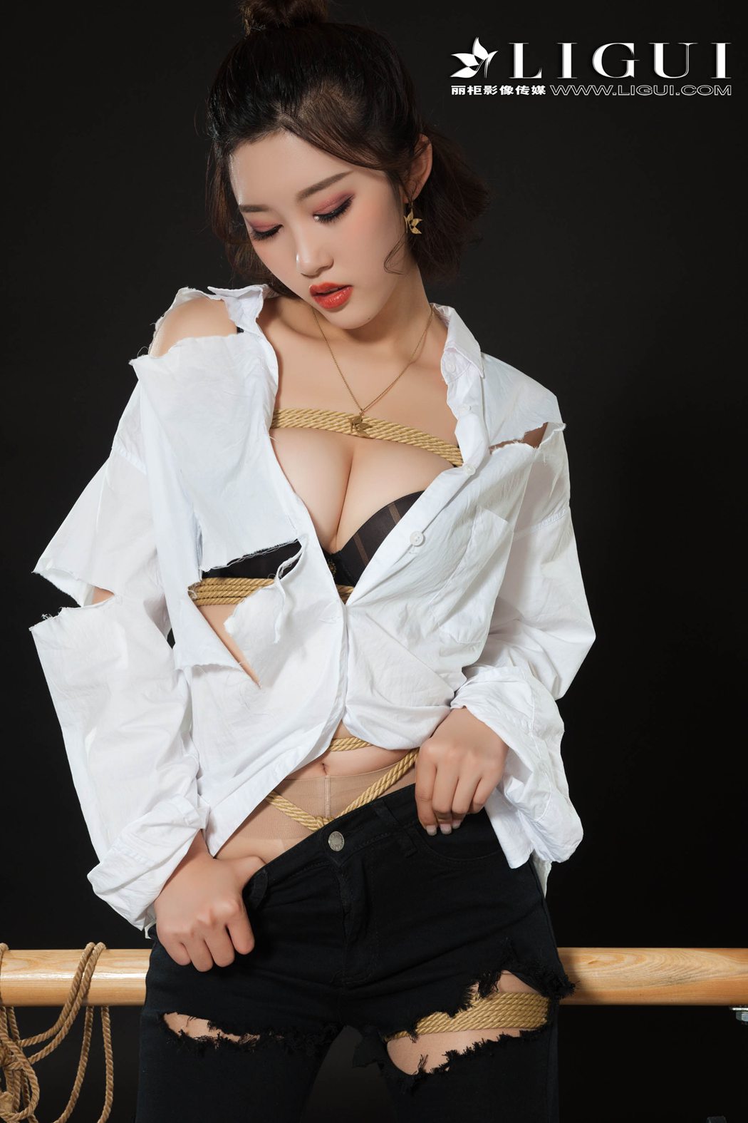 图片[94]-[Ligui丽柜] 2018.11.09 网络丽人 Model 筱筱 在线浏览 – 速更版-美库