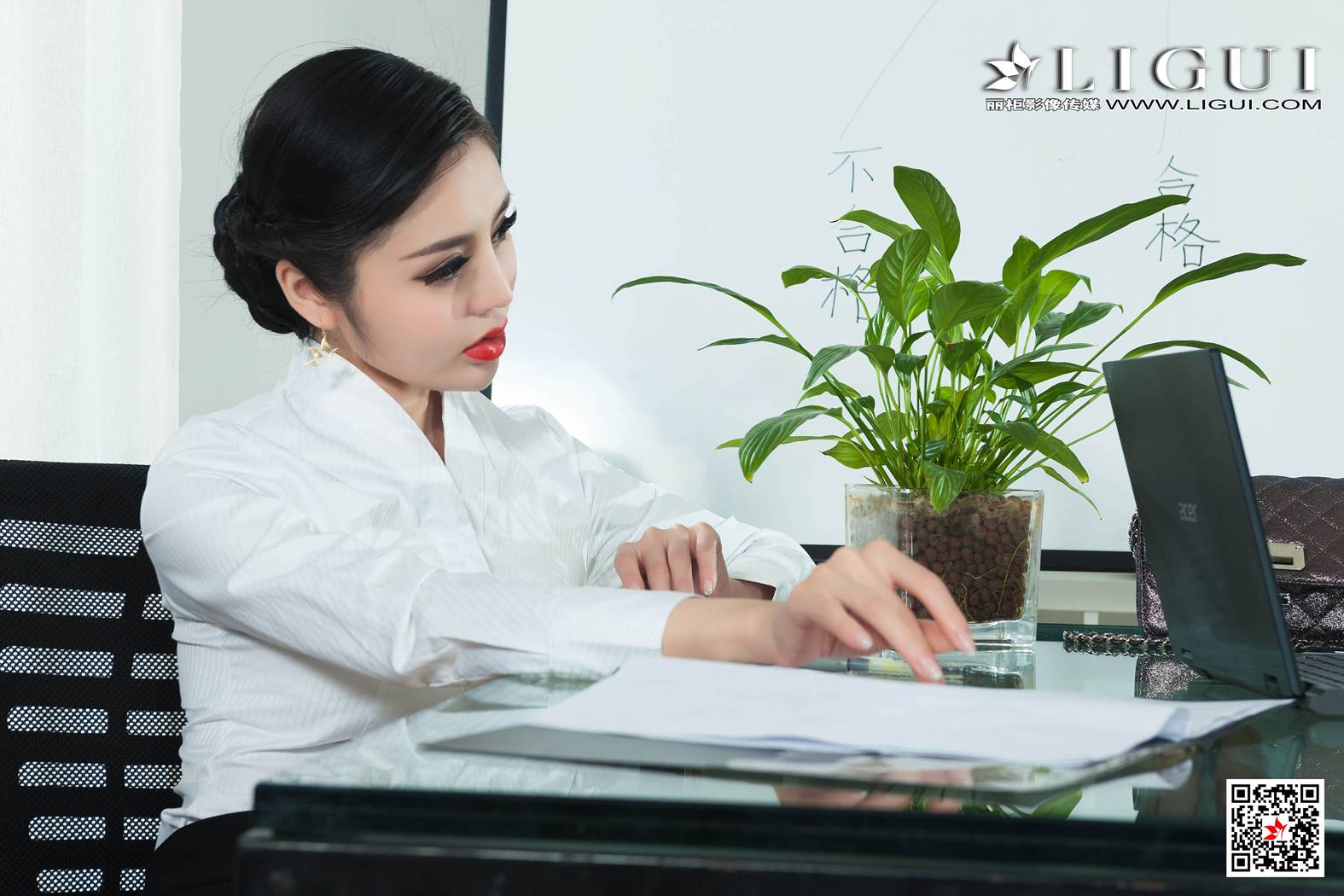 图片[63]-[Ligui丽柜] 2019.03.08 Model 凉儿&兔子 在线浏览 – 速更版-美库