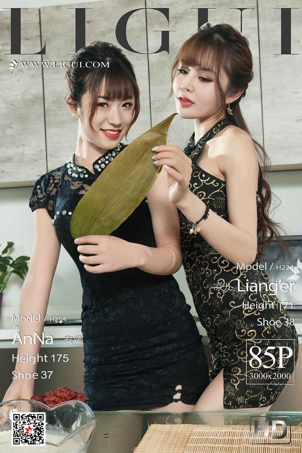 图片[4]-[Ligui丽柜] 2019.06.07 Model 安娜&凉儿 在线浏览 – 速更版-美库