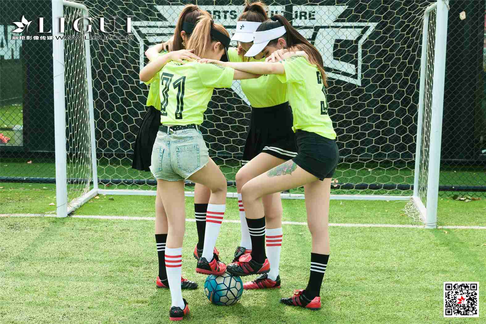 图片[4]-[Ligui丽柜] 2019.07.03《足球宝贝》绿茵赛场  在线浏览 – 速更版-美库