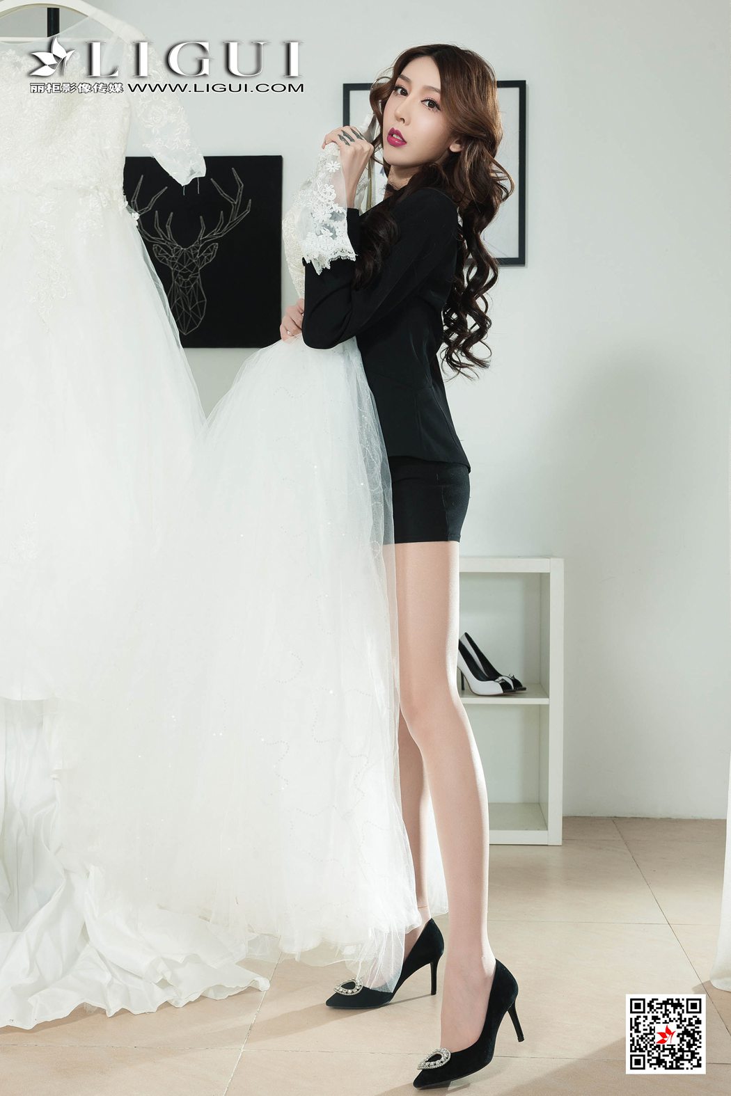 图片[65]-[Ligui丽柜] 2019.09.25 网络丽人 Model 兔子 《欲妄婚纱》 在线浏览 – 速更版-美库