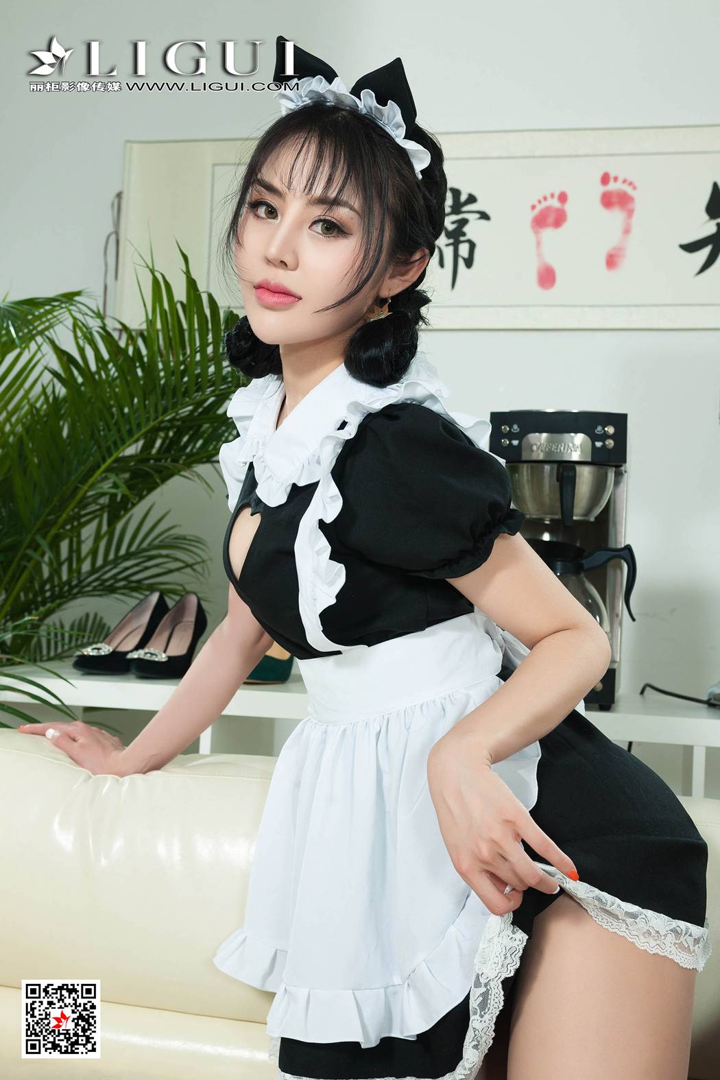 图片[14]-[Ligui丽柜] 2019.11.13  凉儿《糕丝女仆》在线浏览 – 速更版-美库