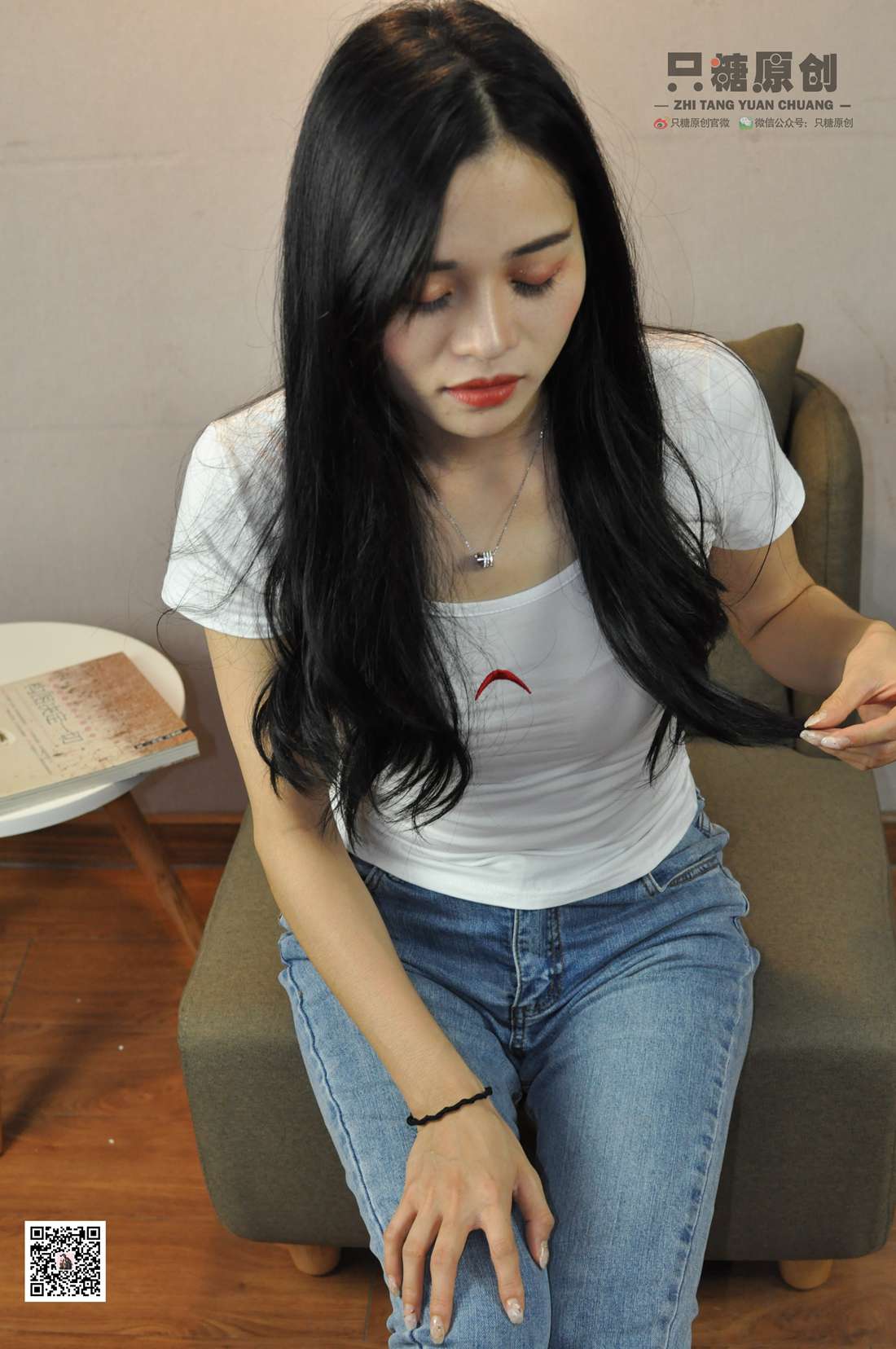 图片[292]-[只糖棉袜] NO.013 文文- 脚踝上的红绳是我对你的思念 在线浏览 – 速更版-美库