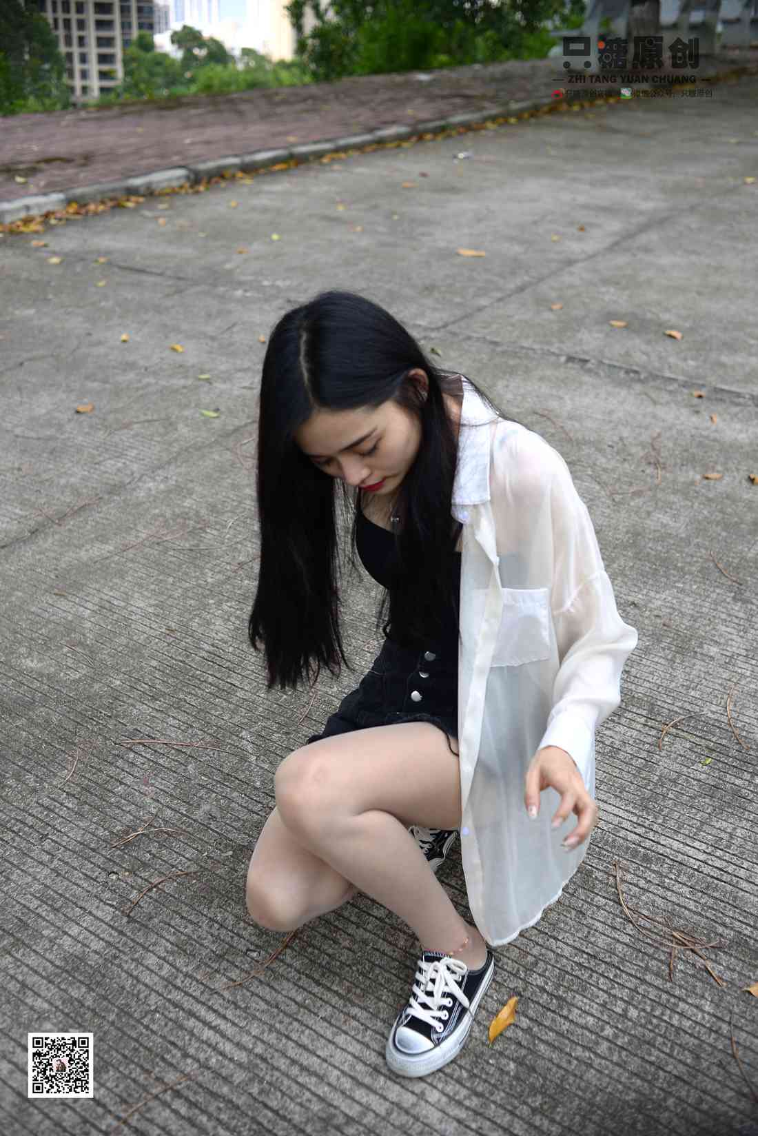 图片[65]-[只糖棉袜] NO.016 文文－帆布鞋搭配肉丝 在线浏览 – 速更版-美库