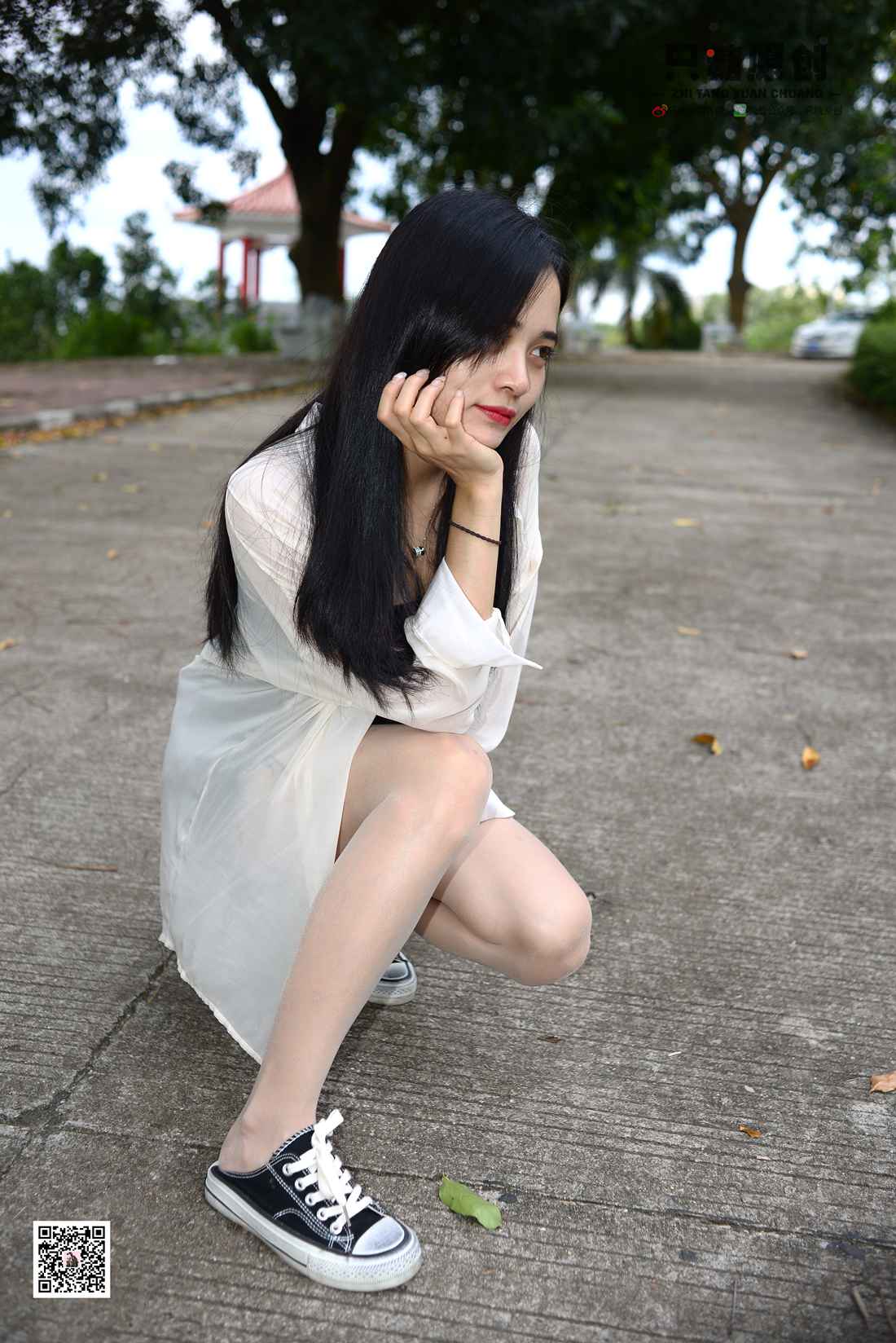 图片[58]-[只糖棉袜] NO.016 文文－帆布鞋搭配肉丝 在线浏览 – 速更版-美库