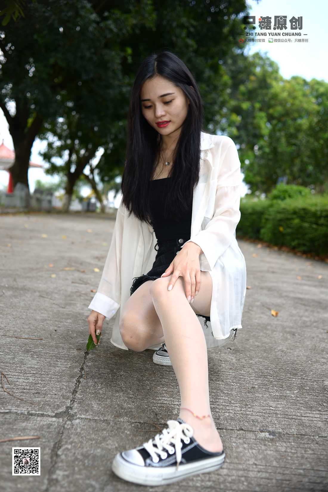 图片[73]-[只糖棉袜] NO.016 文文－帆布鞋搭配肉丝 在线浏览 – 速更版-美库