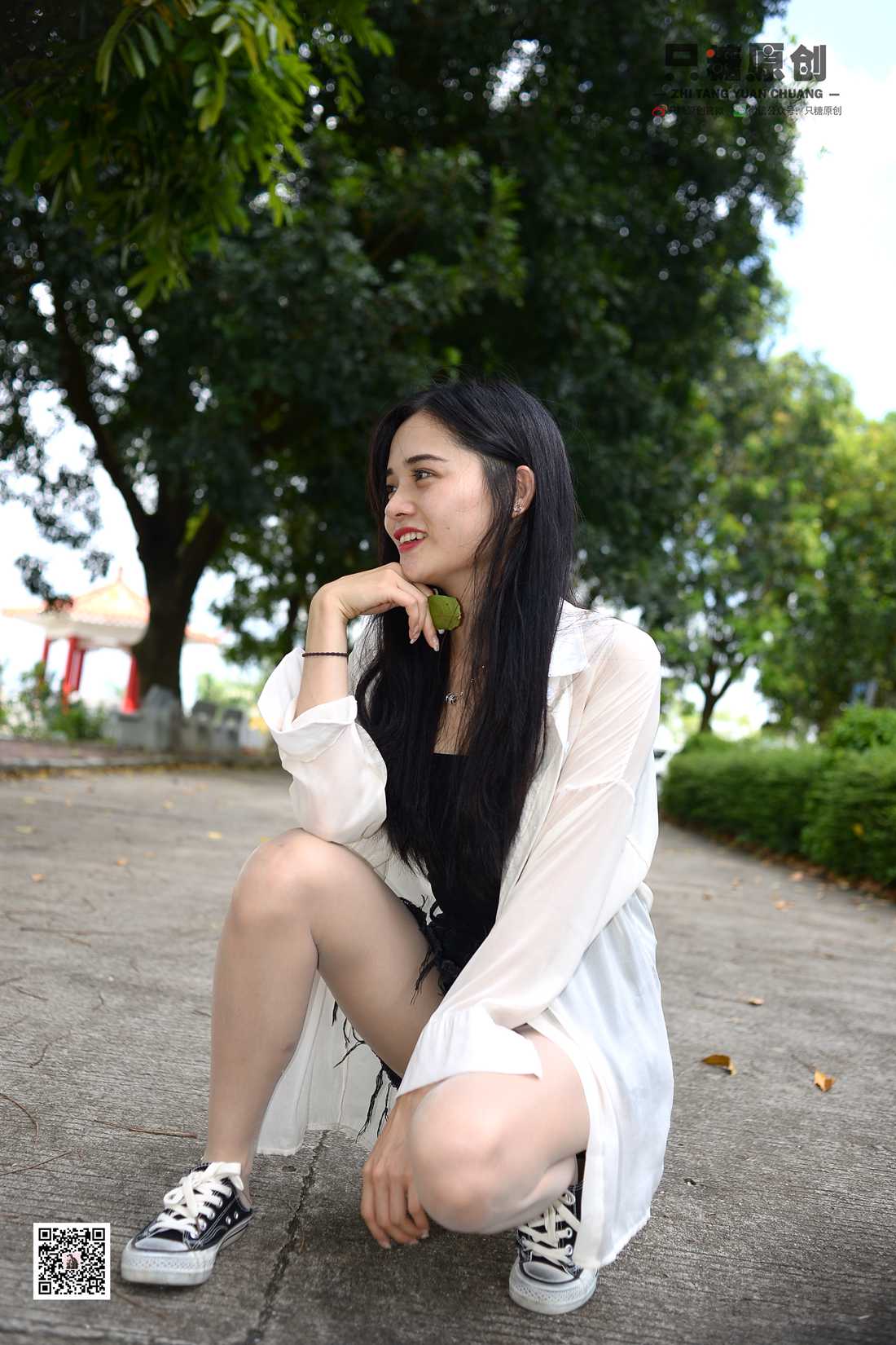 图片[15]-[只糖棉袜] NO.016 文文－帆布鞋搭配肉丝 在线浏览 – 速更版-美库