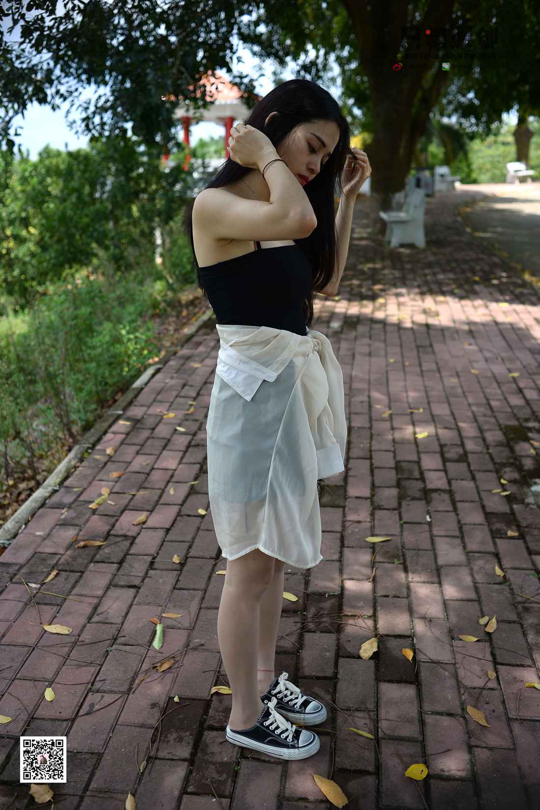 图片[164]-[只糖棉袜] NO.016 文文－帆布鞋搭配肉丝 在线浏览 – 速更版-美库