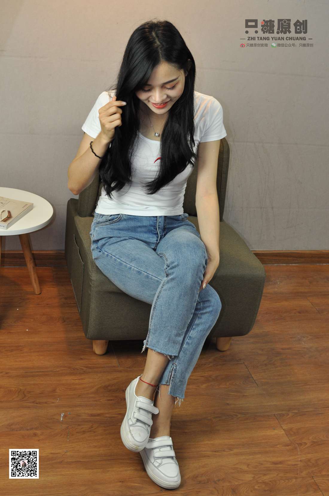 图片[209]-[只糖棉袜] NO.013 文文- 脚踝上的红绳是我对你的思念 在线浏览 – 速更版-美库