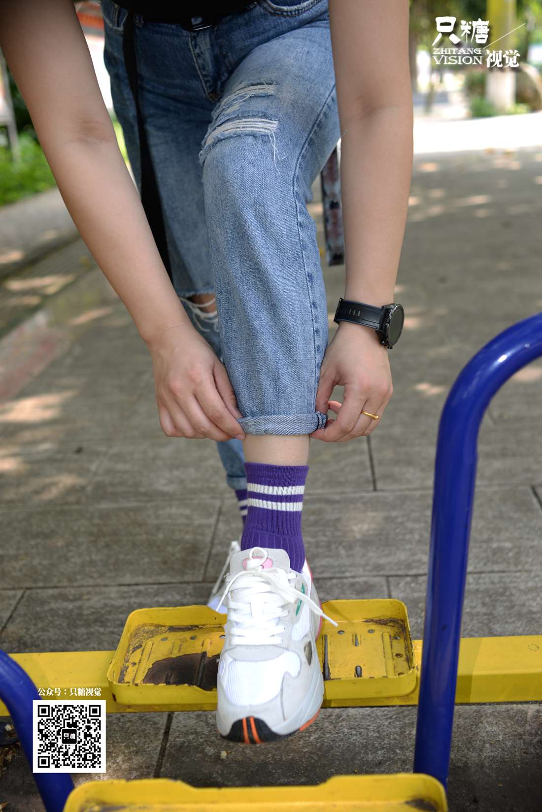 图片[95]-[只糖棉袜] NO.019 秋日里的跑鞋牛仔裤 在线浏览 – 速更版-美库