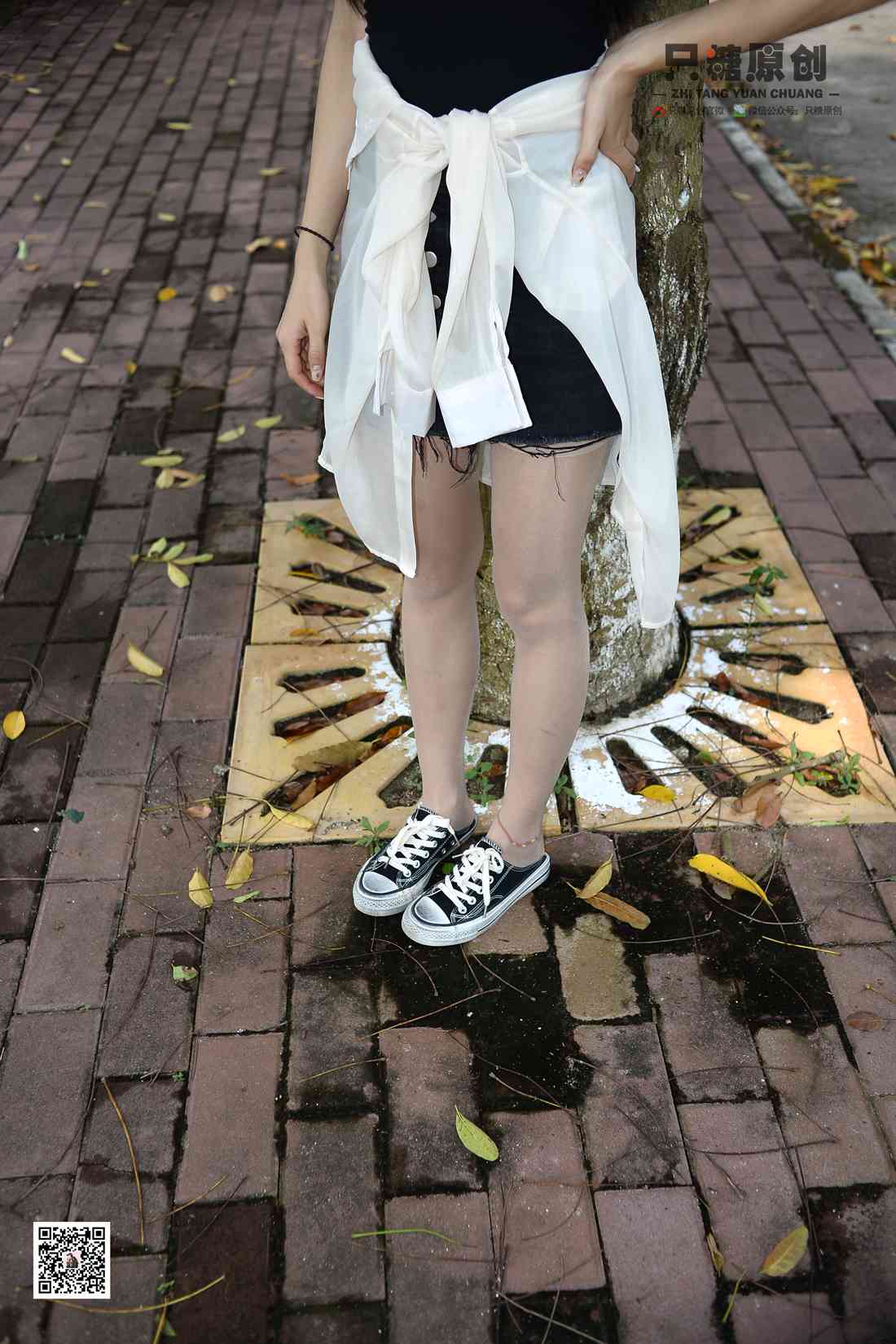 图片[52]-[只糖棉袜] NO.016 文文－帆布鞋搭配肉丝 在线浏览 – 速更版-美库