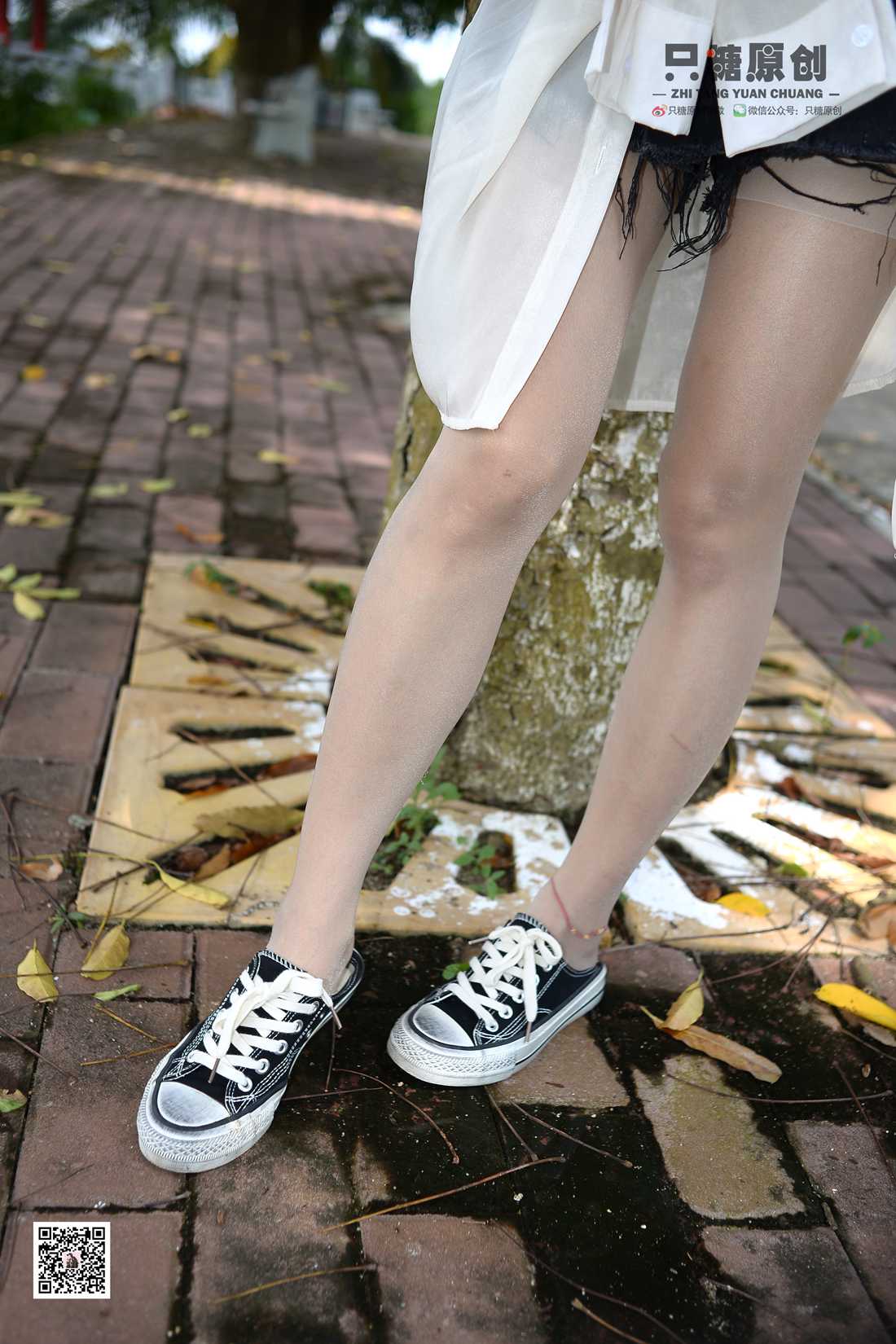 图片[22]-[只糖棉袜] NO.016 文文－帆布鞋搭配肉丝 在线浏览 – 速更版-美库