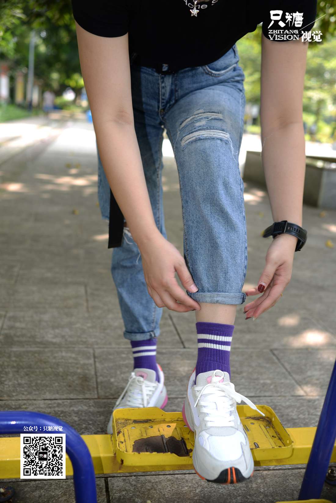图片[38]-[只糖棉袜] NO.019 秋日里的跑鞋牛仔裤 在线浏览 – 速更版-美库
