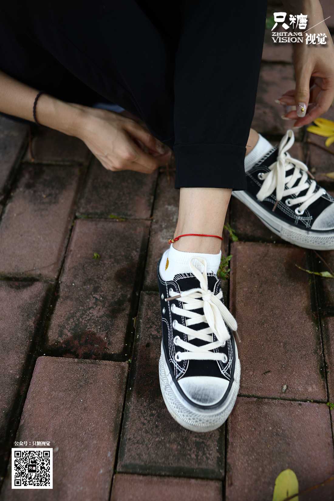 图片[16]-[只糖棉袜] NO.017 帆布鞋搭配白棉袜 在线浏览 – 速更版-美库