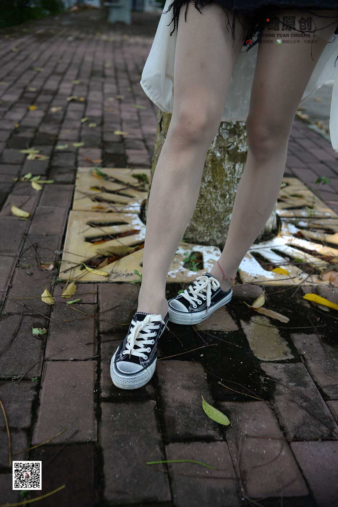 图片[133]-[只糖棉袜] NO.016 文文－帆布鞋搭配肉丝 在线浏览 – 速更版-美库