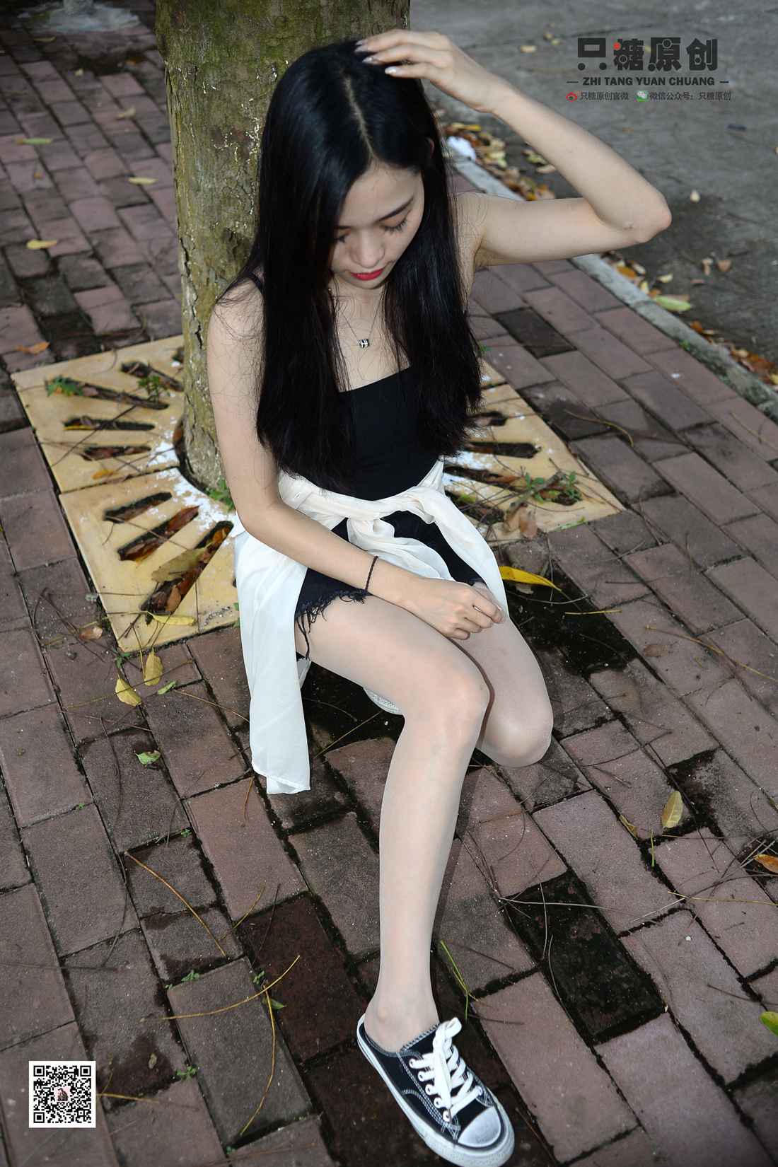 图片[109]-[只糖棉袜] NO.016 文文－帆布鞋搭配肉丝 在线浏览 – 速更版-美库