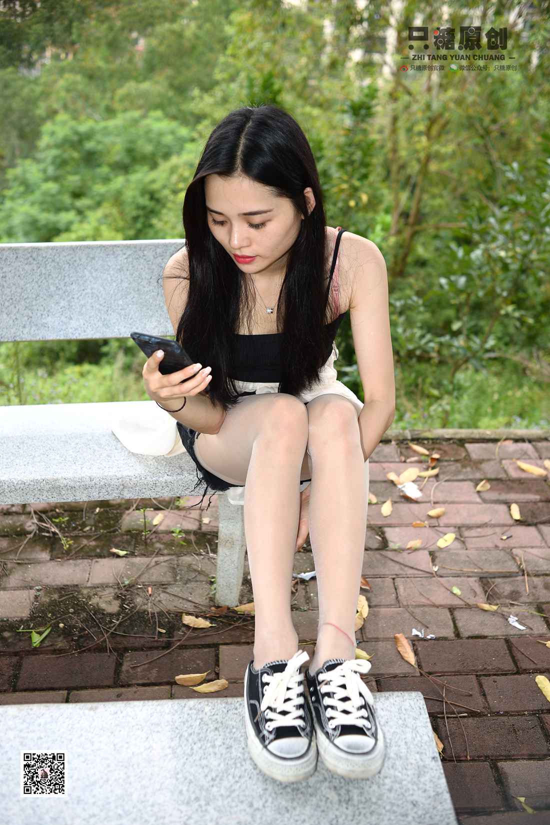 图片[92]-[只糖棉袜] NO.016 文文－帆布鞋搭配肉丝 在线浏览 – 速更版-美库