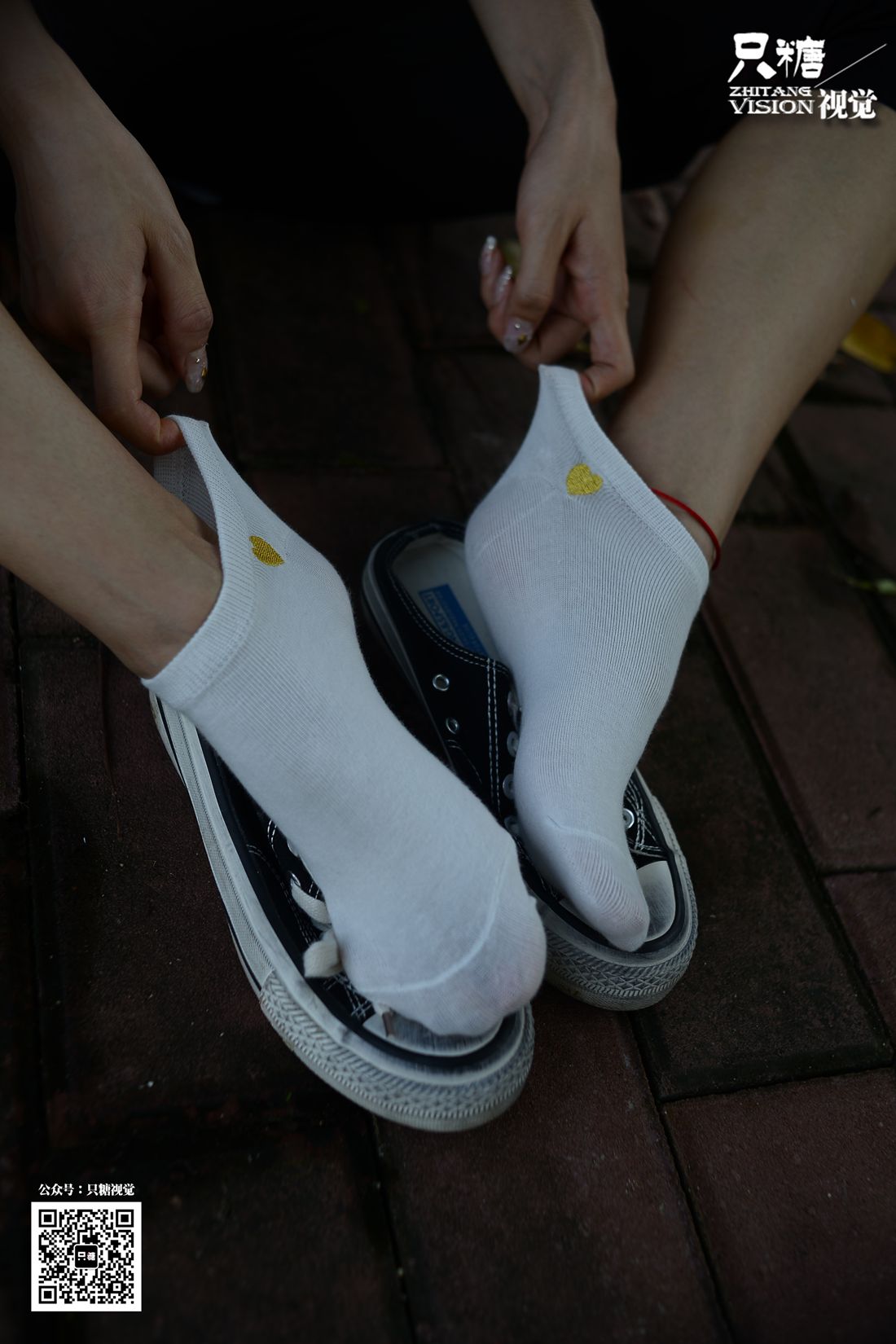 图片[24]-[只糖棉袜] NO.017 帆布鞋搭配白棉袜 在线浏览 – 速更版-美库