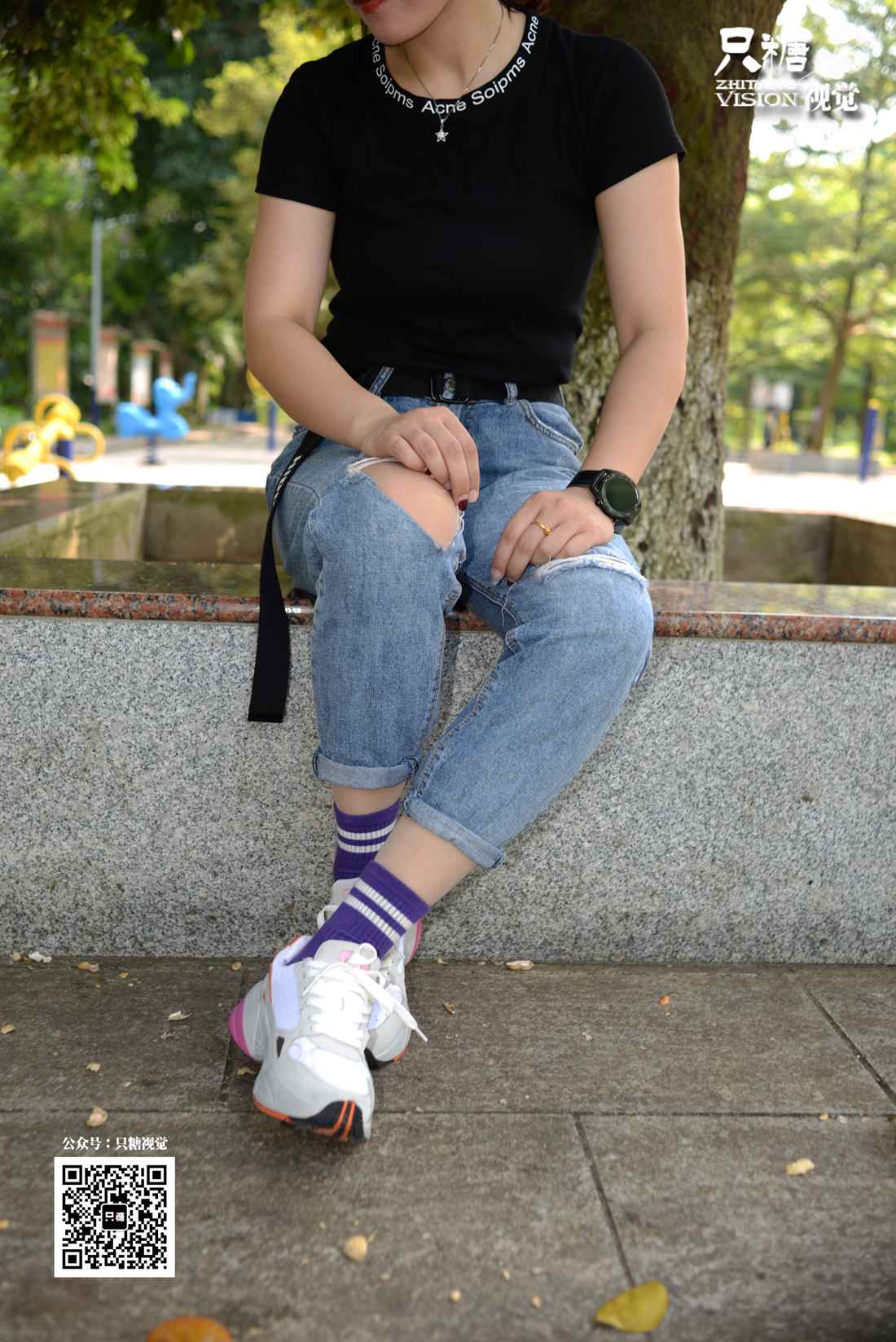 图片[18]-[只糖棉袜] NO.019 秋日里的跑鞋牛仔裤 在线浏览 – 速更版-美库