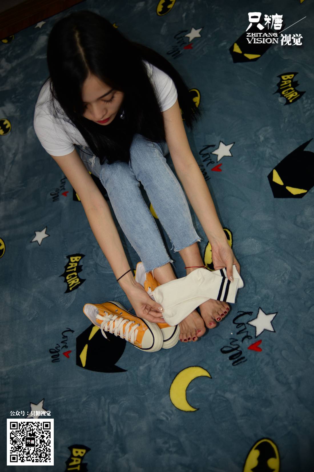 图片[29]-[只糖棉袜] NO.020 牛仔裤搭配帆布鞋（下） 在线浏览 – 速更版-美库