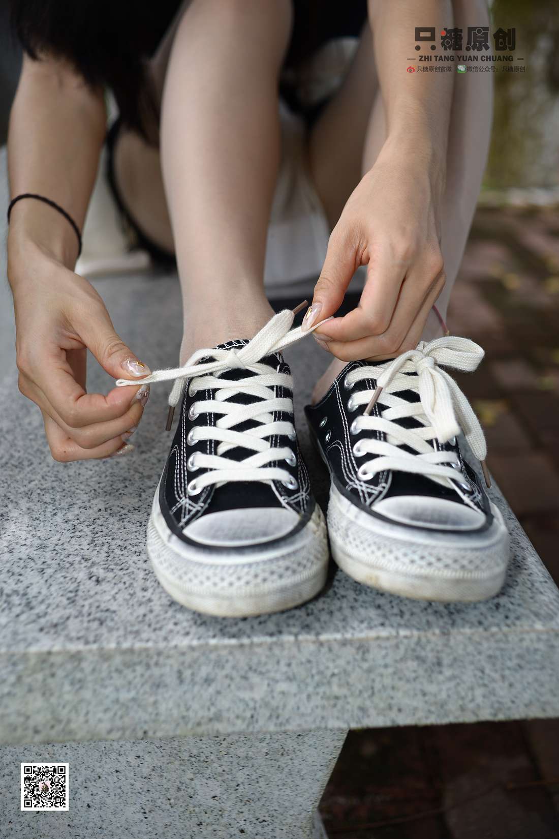 图片[124]-[只糖棉袜] NO.016 文文－帆布鞋搭配肉丝 在线浏览 – 速更版-美库