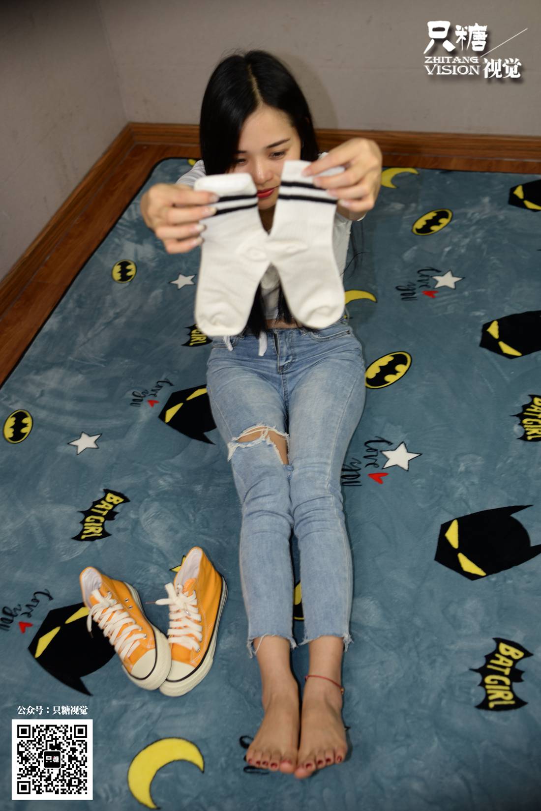 图片[7]-[只糖棉袜] NO.020 牛仔裤搭配帆布鞋（下） 在线浏览 – 速更版-美库