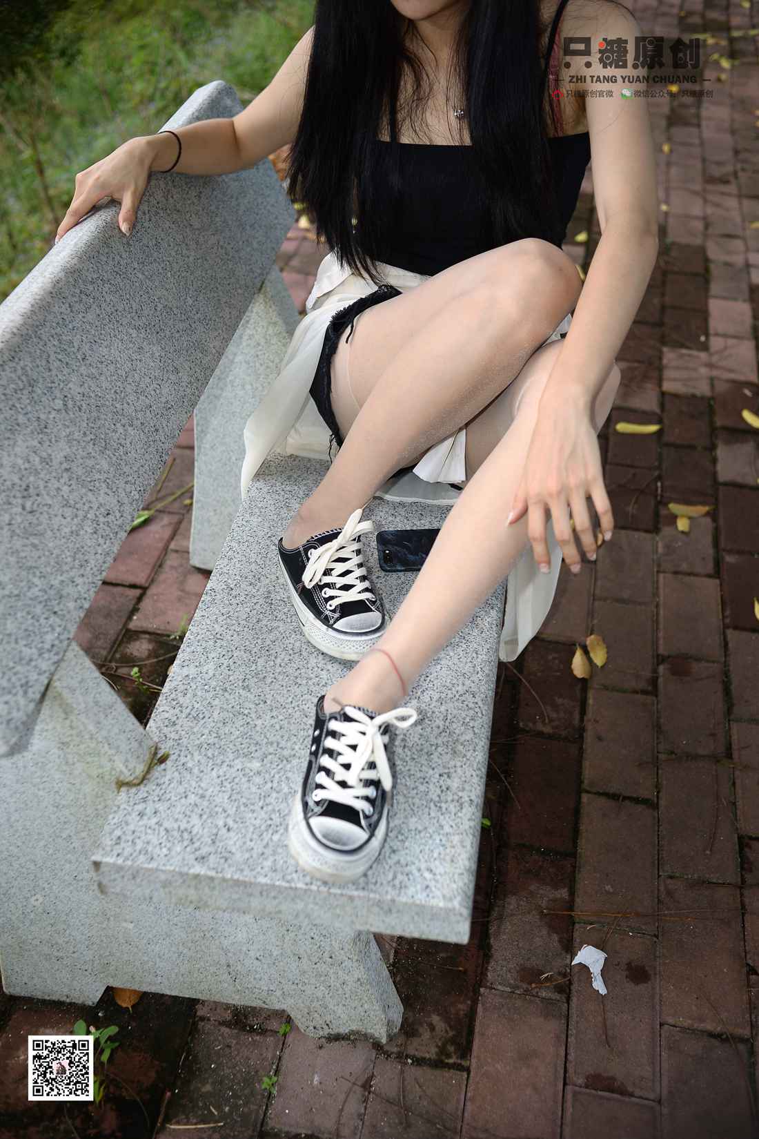 图片[89]-[只糖棉袜] NO.016 文文－帆布鞋搭配肉丝 在线浏览 – 速更版-美库