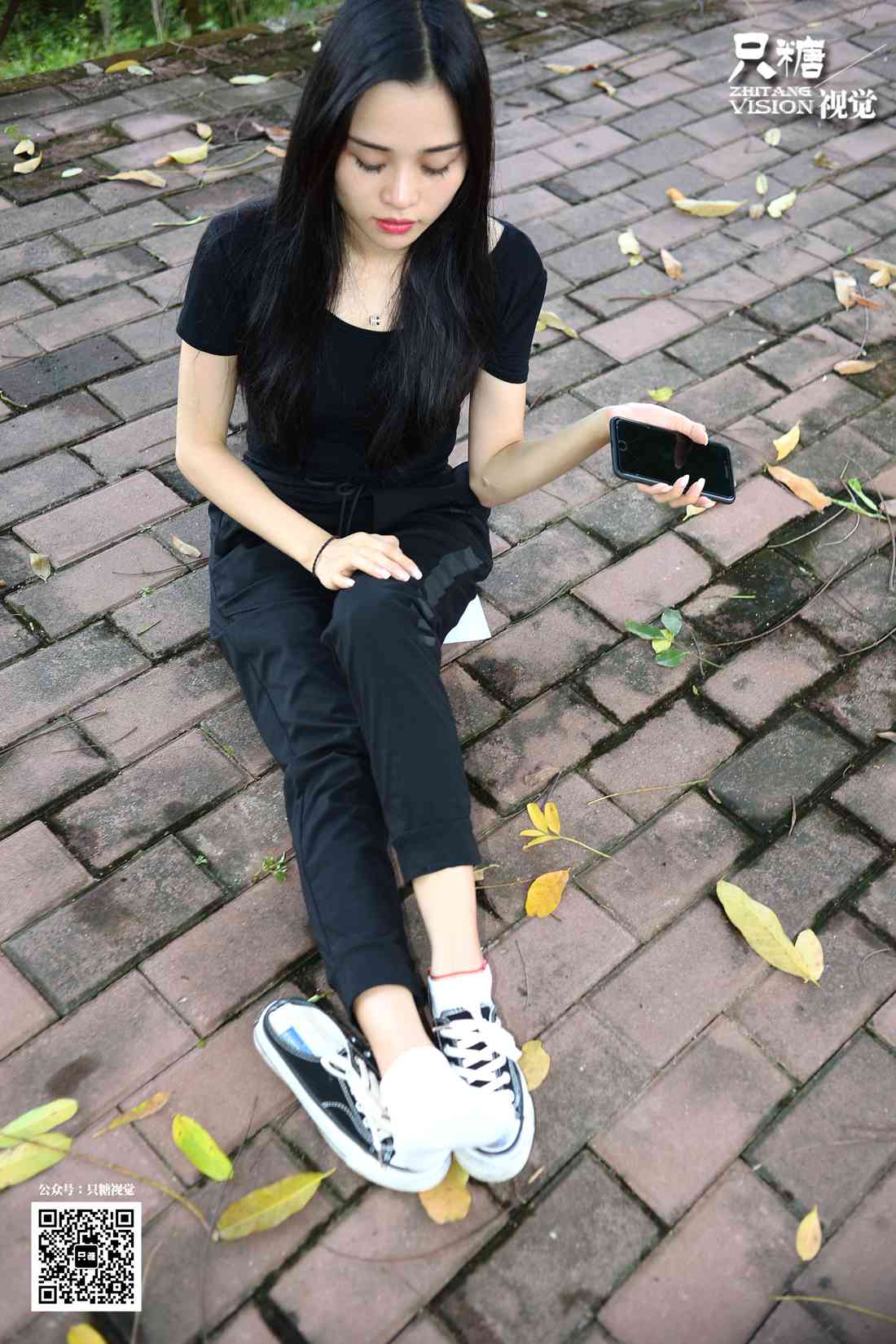 图片[5]-[只糖棉袜] NO.017 帆布鞋搭配白棉袜 在线浏览 – 速更版-美库