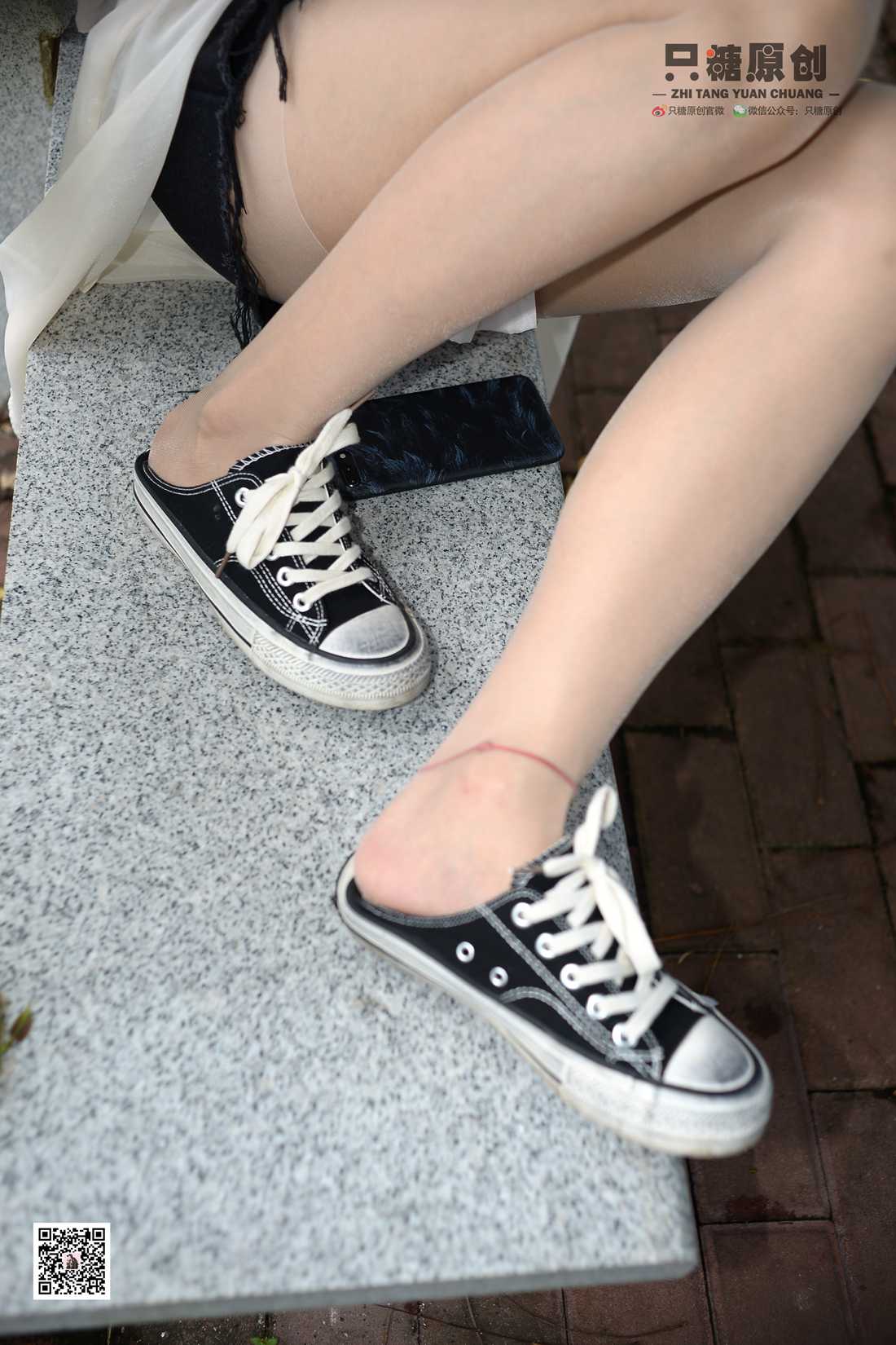 图片[129]-[只糖棉袜] NO.016 文文－帆布鞋搭配肉丝 在线浏览 – 速更版-美库