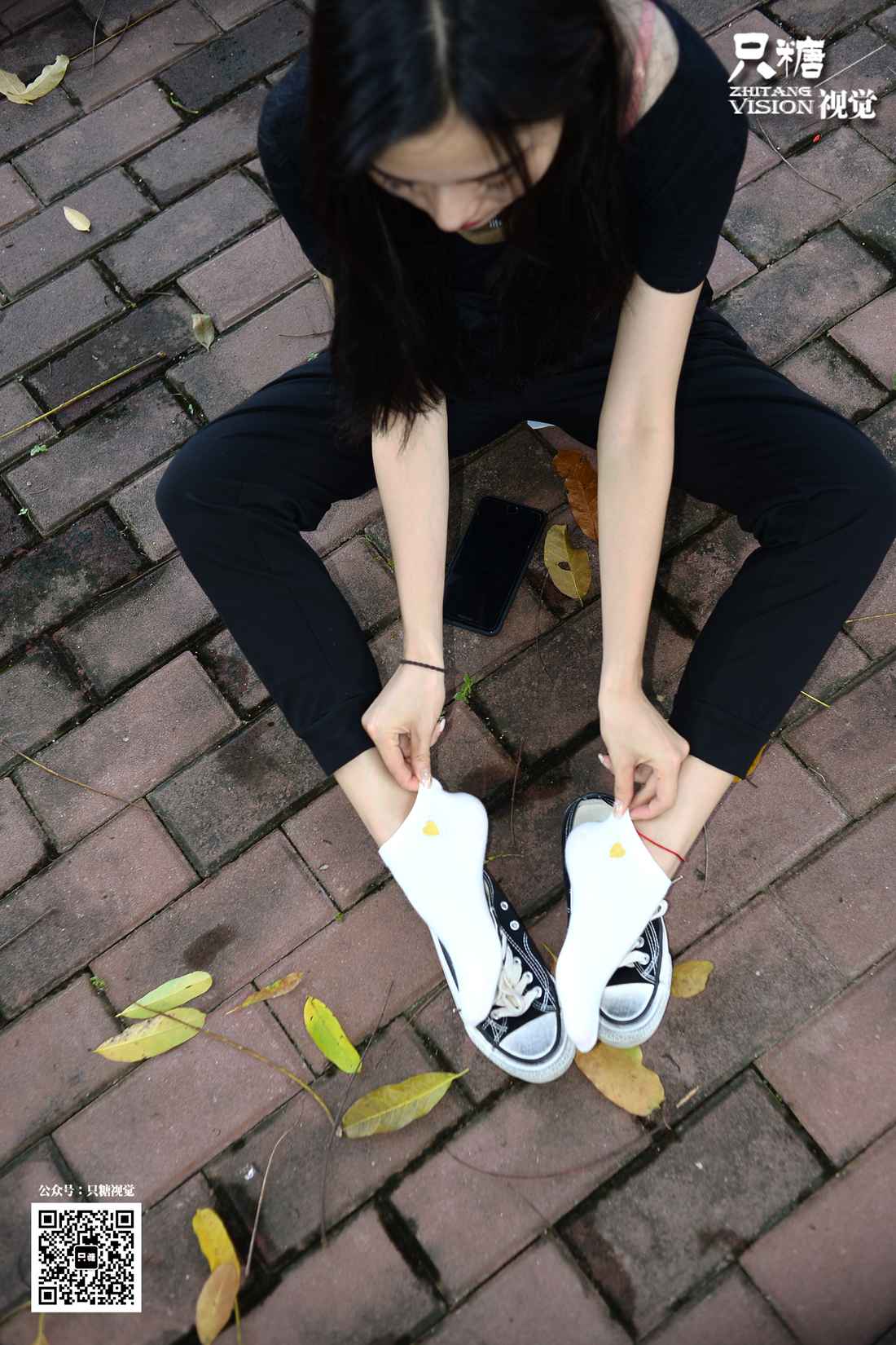 图片[51]-[只糖棉袜] NO.017 帆布鞋搭配白棉袜 在线浏览 – 速更版-美库