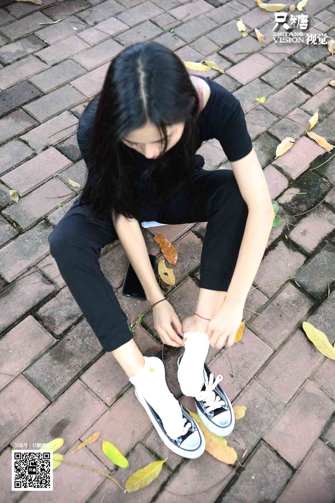 图片[14]-[只糖棉袜] NO.017 帆布鞋搭配白棉袜 在线浏览 – 速更版-美库