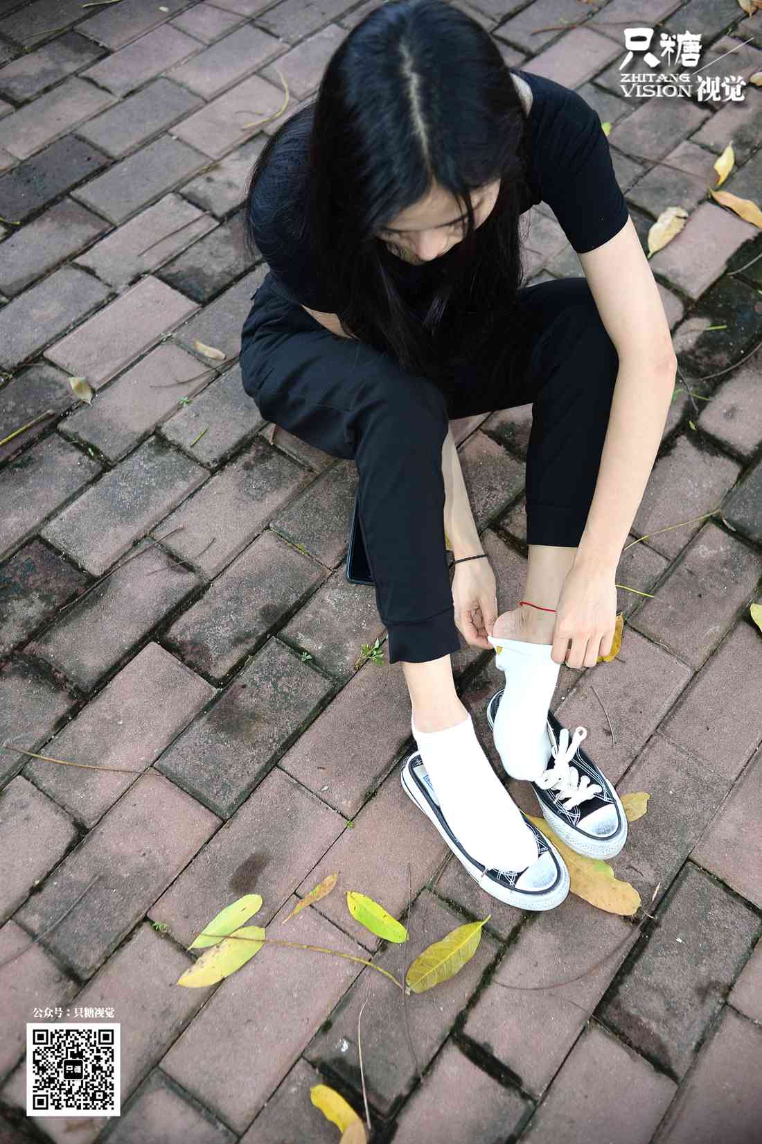 图片[121]-[只糖棉袜] NO.017 帆布鞋搭配白棉袜 在线浏览 – 速更版-美库