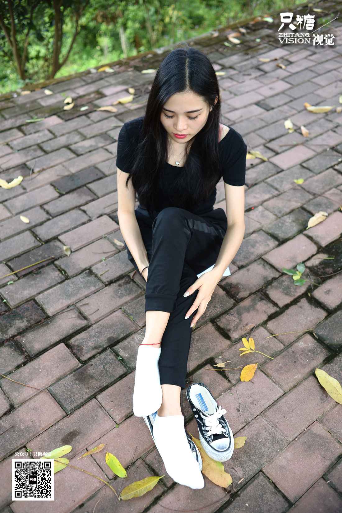 图片[199]-[只糖棉袜] NO.017 帆布鞋搭配白棉袜 在线浏览 – 速更版-美库