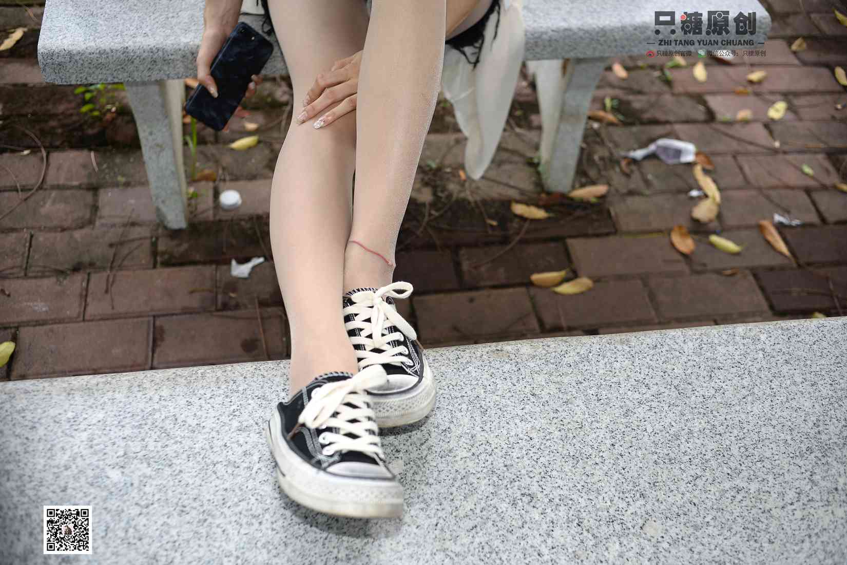 图片[132]-[只糖棉袜] NO.016 文文－帆布鞋搭配肉丝 在线浏览 – 速更版-美库