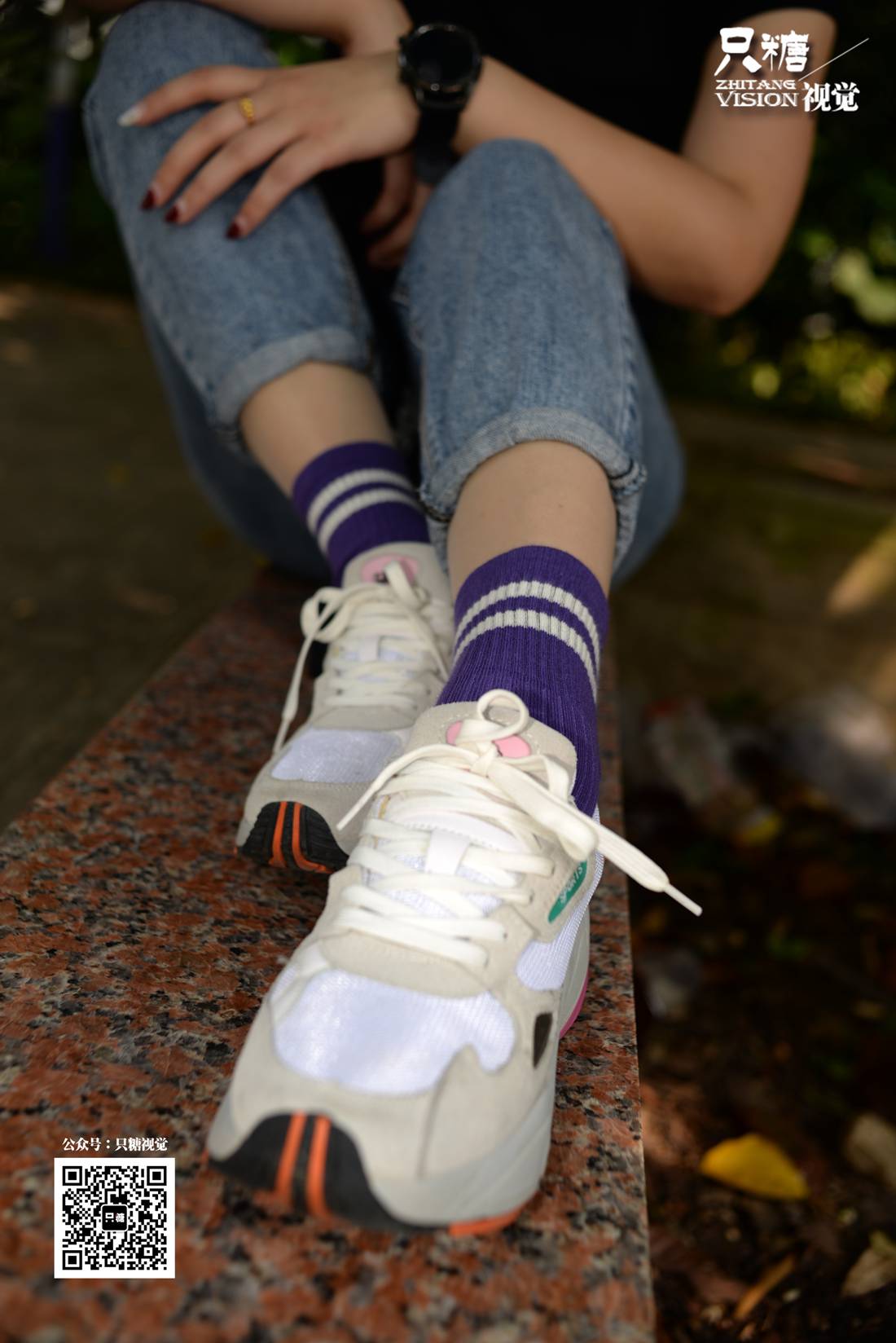 图片[110]-[只糖棉袜] NO.019 秋日里的跑鞋牛仔裤 在线浏览 – 速更版-美库