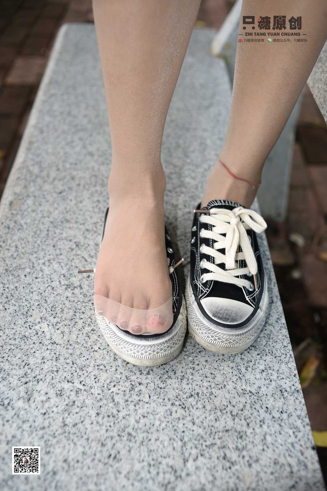 图片[57]-[只糖棉袜] NO.016 文文－帆布鞋搭配肉丝 在线浏览 – 速更版-美库