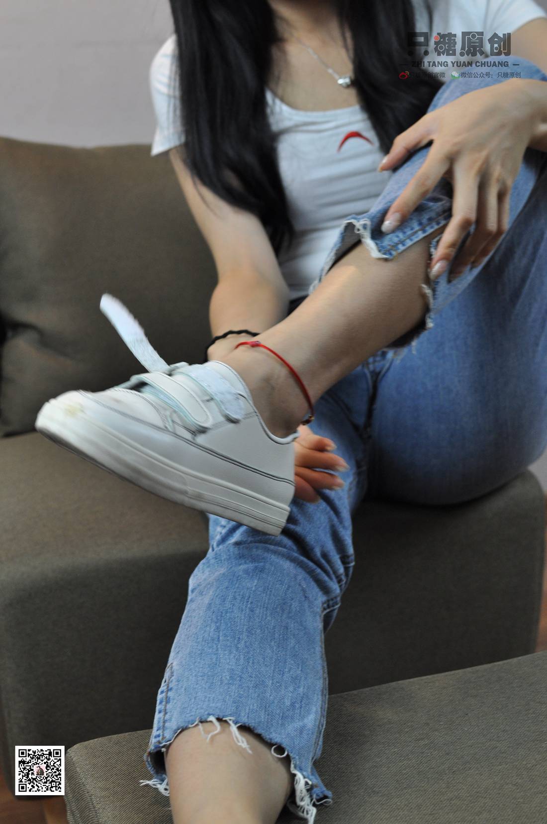 图片[234]-[只糖棉袜] NO.013 文文- 脚踝上的红绳是我对你的思念 在线浏览 – 速更版-美库
