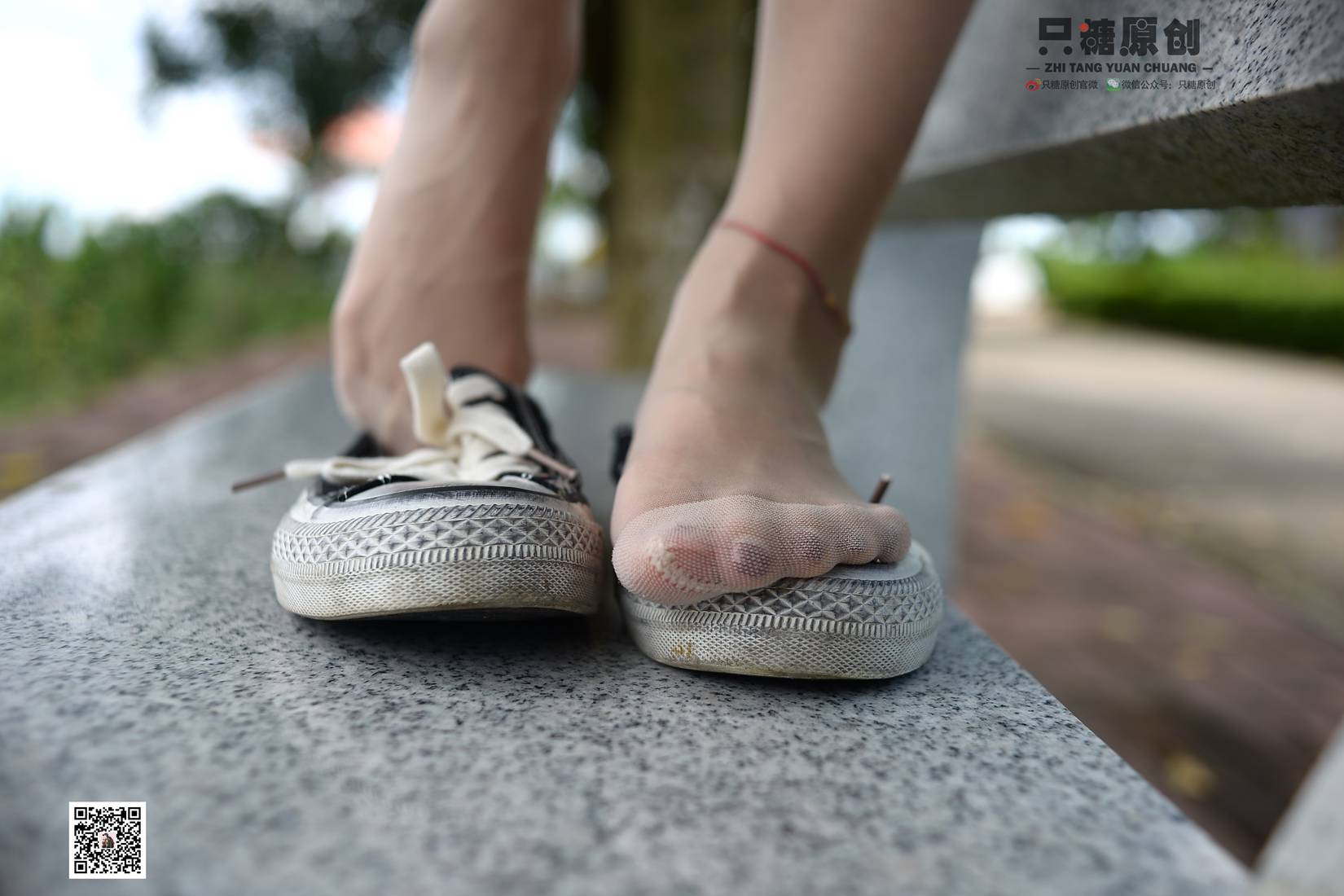 图片[95]-[只糖棉袜] NO.016 文文－帆布鞋搭配肉丝 在线浏览 – 速更版-美库