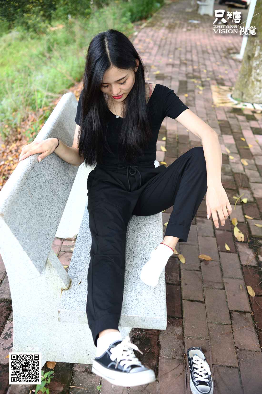 图片[37]-[只糖棉袜] NO.017 帆布鞋搭配白棉袜 在线浏览 – 速更版-美库