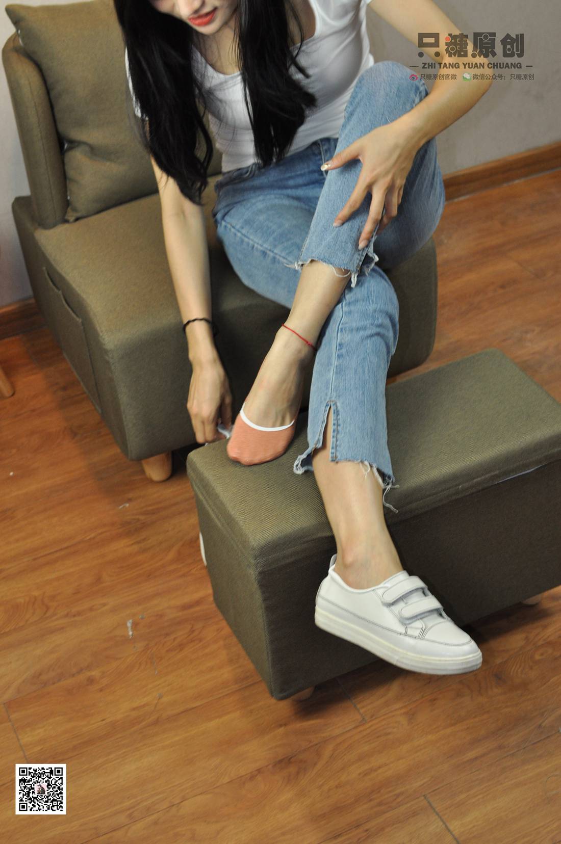 图片[120]-[只糖棉袜] NO.013 文文- 脚踝上的红绳是我对你的思念 在线浏览 – 速更版-美库