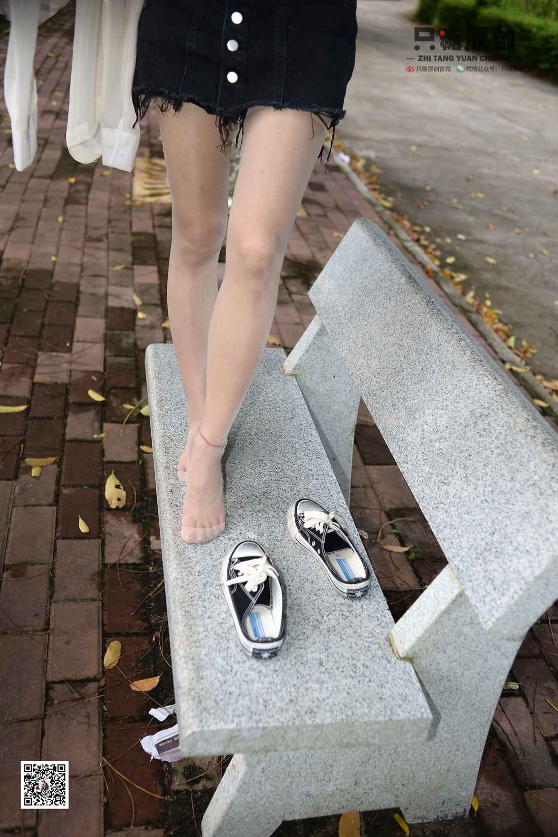 图片[121]-[只糖棉袜] NO.016 文文－帆布鞋搭配肉丝 在线浏览 – 速更版-美库