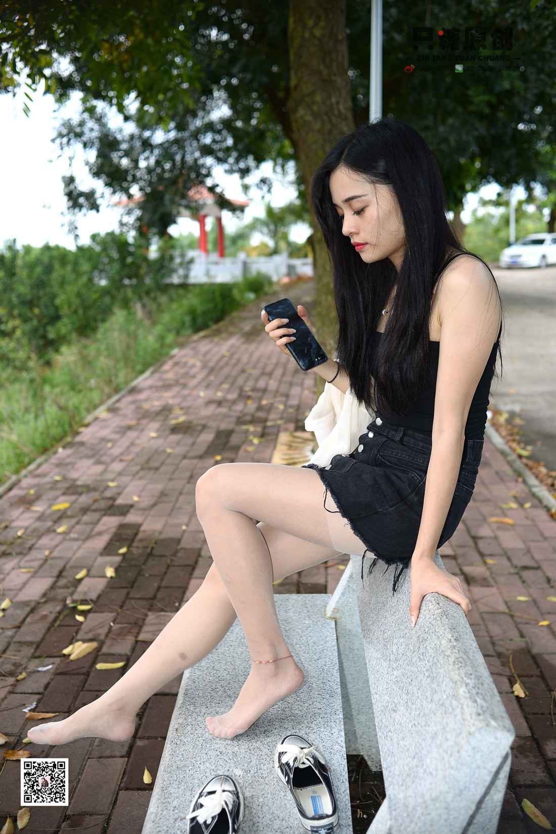 图片[36]-[只糖棉袜] NO.016 文文－帆布鞋搭配肉丝 在线浏览 – 速更版-美库