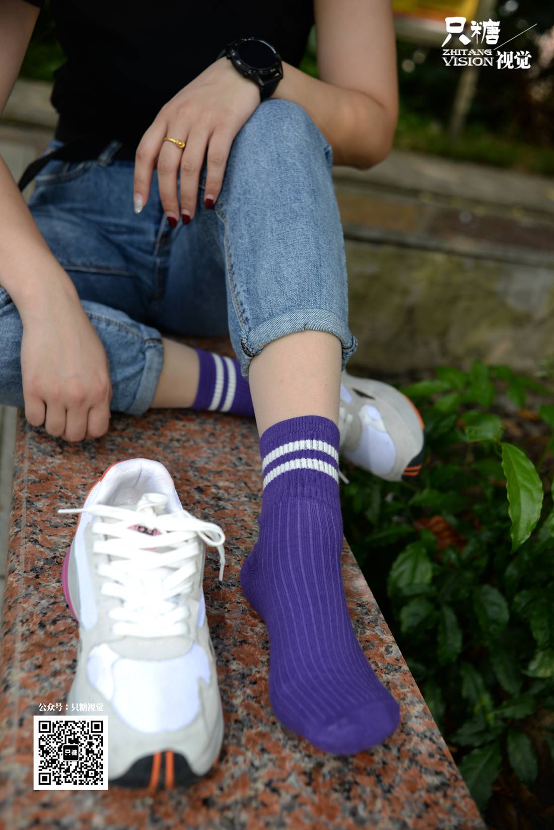 图片[101]-[只糖棉袜] NO.019 秋日里的跑鞋牛仔裤 在线浏览 – 速更版-美库