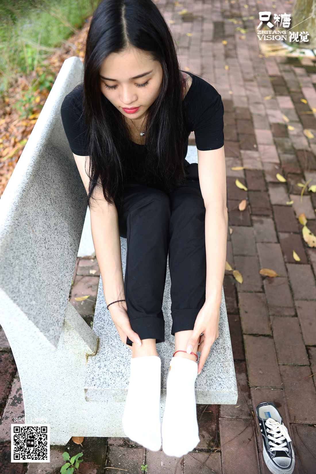 图片[180]-[只糖棉袜] NO.017 帆布鞋搭配白棉袜 在线浏览 – 速更版-美库