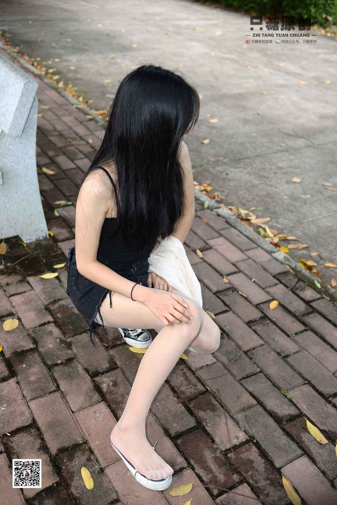 图片[115]-[只糖棉袜] NO.016 文文－帆布鞋搭配肉丝 在线浏览 – 速更版-美库